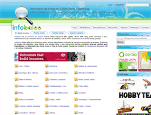 Tablet Screenshot of infobaloo.com